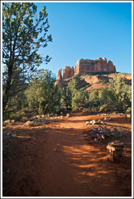 Cathedral Rock, trail.